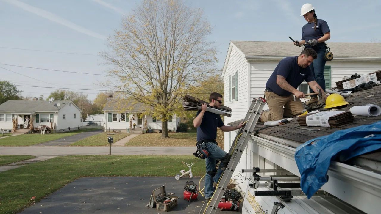 Local Roofing Contractors in Lucas, KS near me